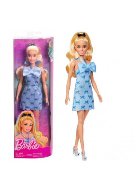 Barbie fab fashionista pop blue bows