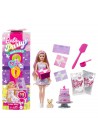 Barbie Party unboxed 2/1 pop met paarse jurk