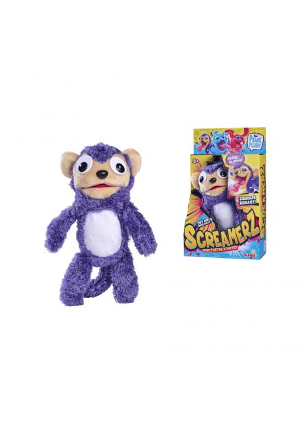 Pluche prank Screamerz konijn roze