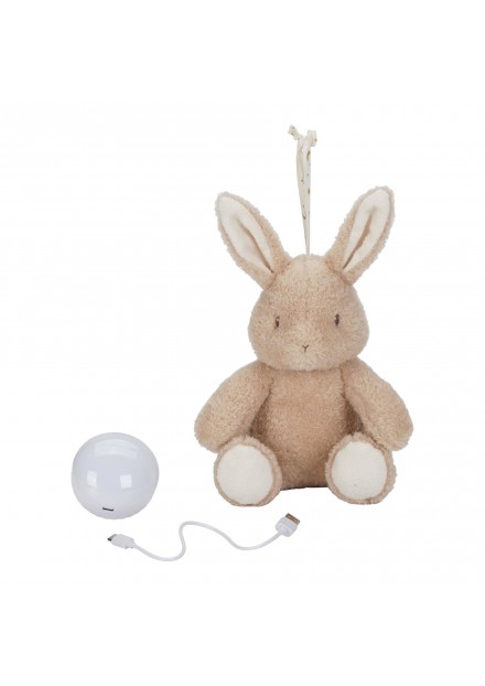Little Dutch knuffelkonijn licht & geluid
