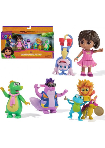 Dora 5 Figures Gift Pack
