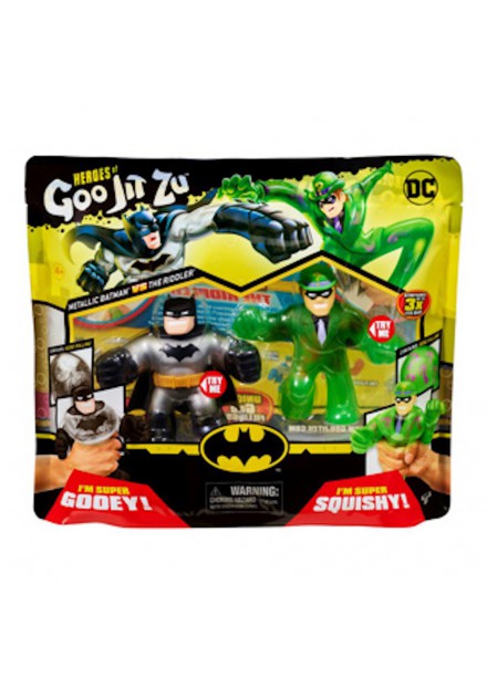 Goo Jit Zu Dc Versus Pack - Batman Vs Riddler