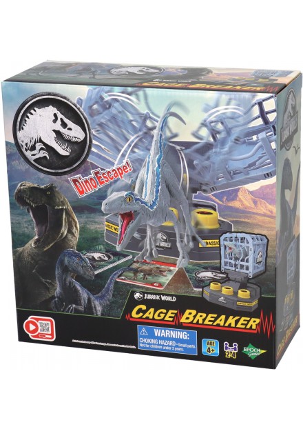 spel Jurrasic world dino cage