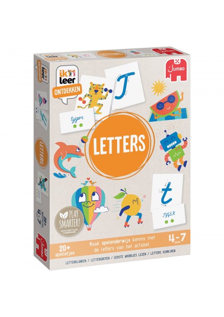 Jumbo - Ik leer ontdekken - Letters - Educatief spel - Vanaf 4 jaar