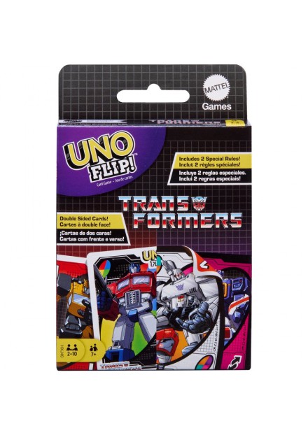 Spel Uno FLIP  transformers Kaartspel