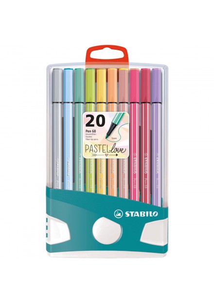 STABILO stiften Pen 68 pastelparade