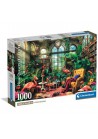 Clementoni Puzzel  bibliotheek in kas 1000 stukjes