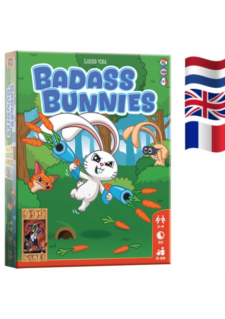 Kaartspel Badass Bunnies