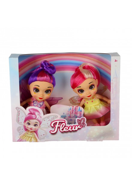 Fleur poppen set fairy 2 stuks