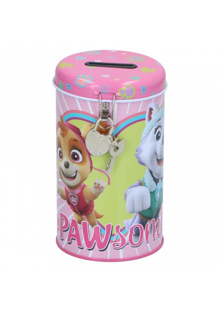 Spaarpot licentie met slot  Paw Patrol