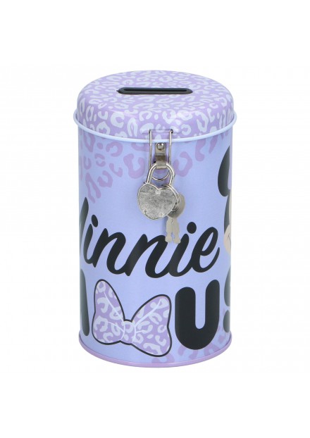 Spaarpot licentie met slot  Minnie Mouse