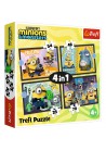 Trefl Puzzel The Minions  4 in 1 35 48 54 70 stukjesstukjes