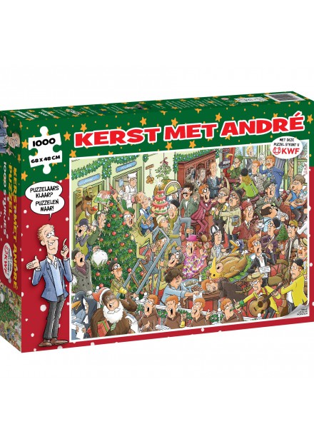 Puzzel Kerst Puzzel Andre Van Duin 1000 Stukjes