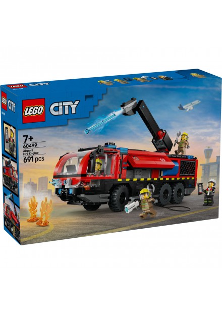 LEGO City Fire 60499 Luchthaven Brandweertruck