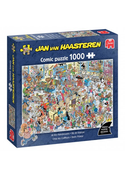 PUZZEL JAN VAN HAASTEREN Bij De Kapper 1000ST