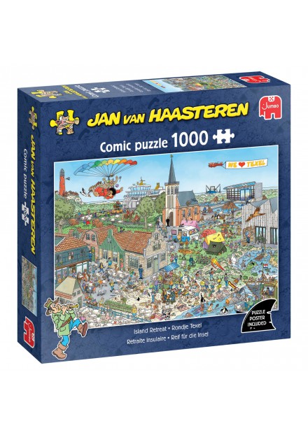 PUZZEL JAN VAN HAASTEREN Rondje Texel 1000ST