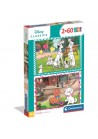 Clementoni Puzzel Disney classic 2x60 stukjes