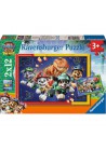 Ravensburger Puzzel Paw Patrol 3 Dino Movie 2x12stukjes