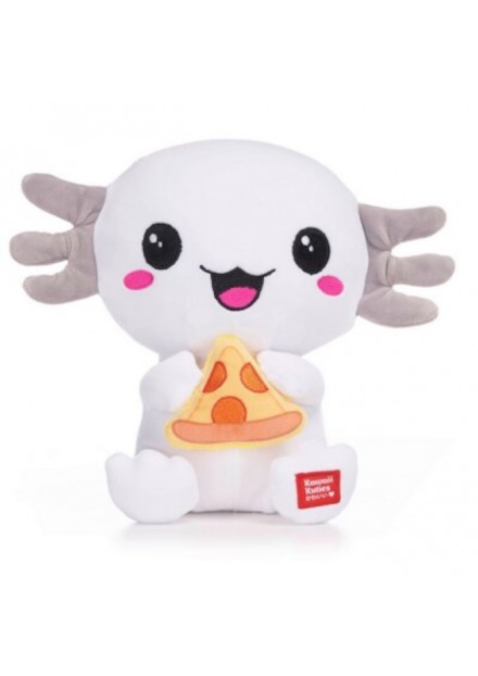 Kawaii Kuties Pluche Snaxolotl 33cm  wit