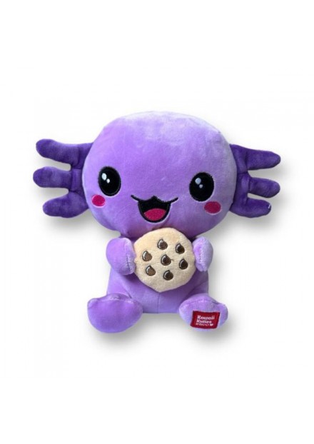 Kawaii Kuties Pluche Snaxolotl 33cm  paars