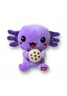 Kawaii Kuties Pluche Snaxolotl 33cm  paars