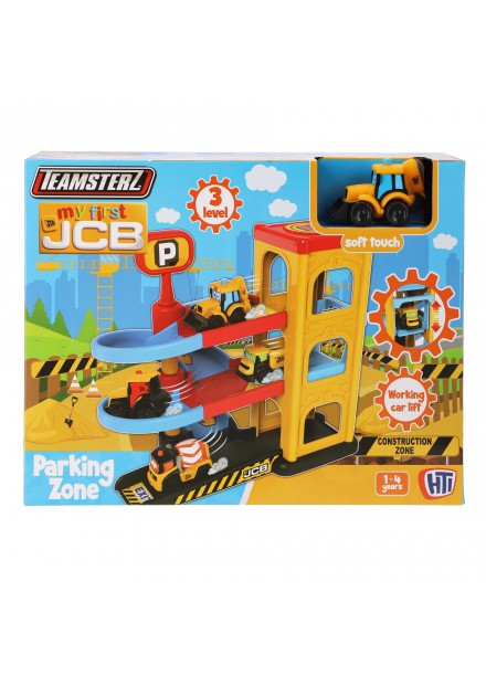 JCB mijn eerste garage met auto