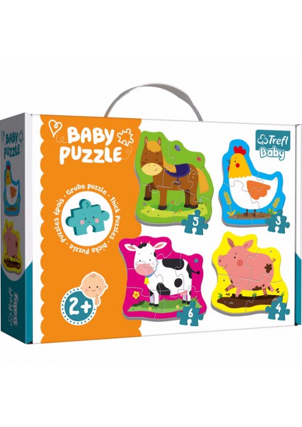 Trefl Puzzel baby op de boerderij