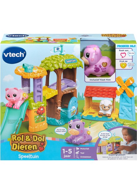 Vtech Rol En Dol Speeltuin + Kaat Koe