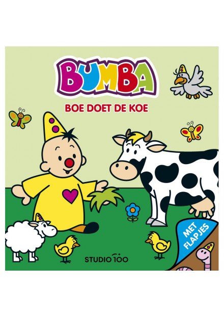 Bumba Kartonboek Met Flapjes - Boe Doet De Koe