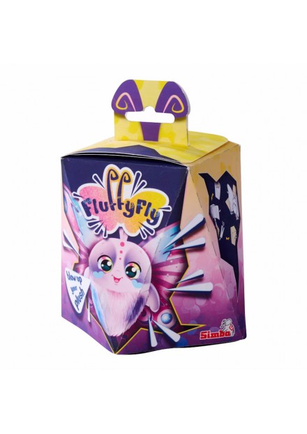 Simba Fluffyfly Magische vlinder met regenboog ogen rose