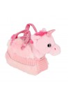 Pluchiez pluche  unicorn  rose in tasje