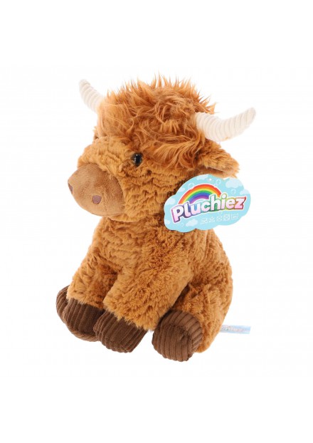 Pluchiez pluche Schotse Hooglander 28 cm