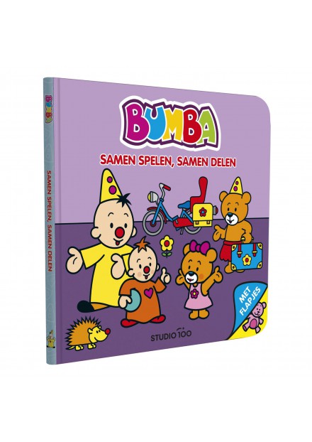 Bumba Kartonboek Met Flapjes - Samen Spelen Samen Delen