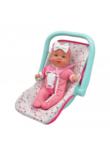 Poppendraagstoel inclusief 31cm pop my beautiful dollsroom