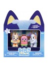 Bluey Fuzzies speelset met 3 figuren oma