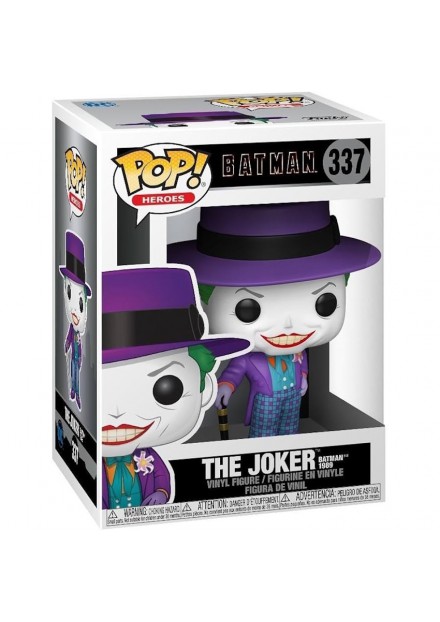 Funko POP! Heroes Batman 1989 Joker with hat and Chase
