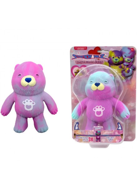 Stretchapalz Tie Dye Bears 14 cm  violet rose