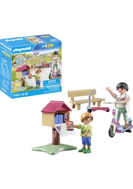 Playmobil 71511 My Life Boekenruil voor boekenwurmen