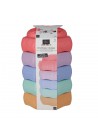 Stapblokken met sensory Jipy Discover 5 stuks pastel kleuren