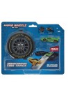 Rapid Wheels Auto launcher met die cast auto in autoband opberg  assortie
