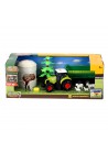 Tractor set met silo + accessoires licht+geluid B/O