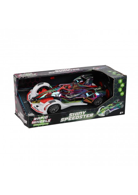 Rapid Wheels Radiografisch bestuurbare shiny speedster paars