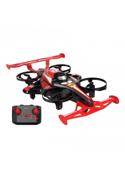 Radiografisch bestuurbare Drive And Fly Drone Racer Red