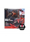 Radiografisch bestuurbare Drive And Fly Drone Racer Red