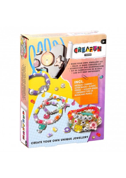 Creafun Trend maak je eigen sieraden kit  letters