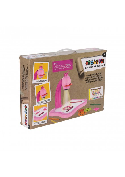 Creafun projector dia rose + accessoires