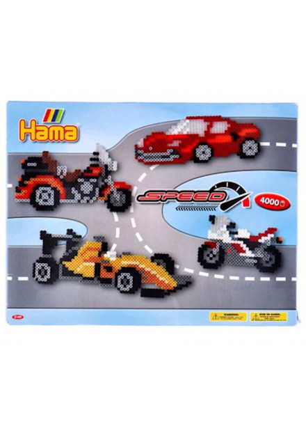 Hama Strijkkralen Complete Set Speed 4000 Stuks