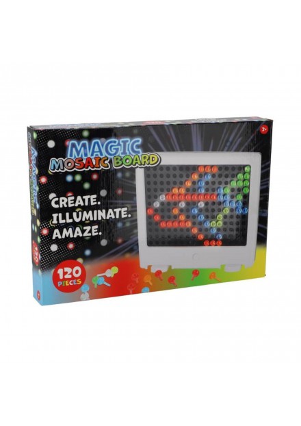 Magisch Led mozaiek bord 120 stuks 25x3,5x24cm