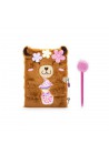 Dream Pop Fluffy Dagboek Capibara met Pompompen