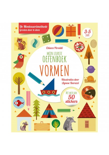 Boek Oefenboek Vormen 3-5 jaar